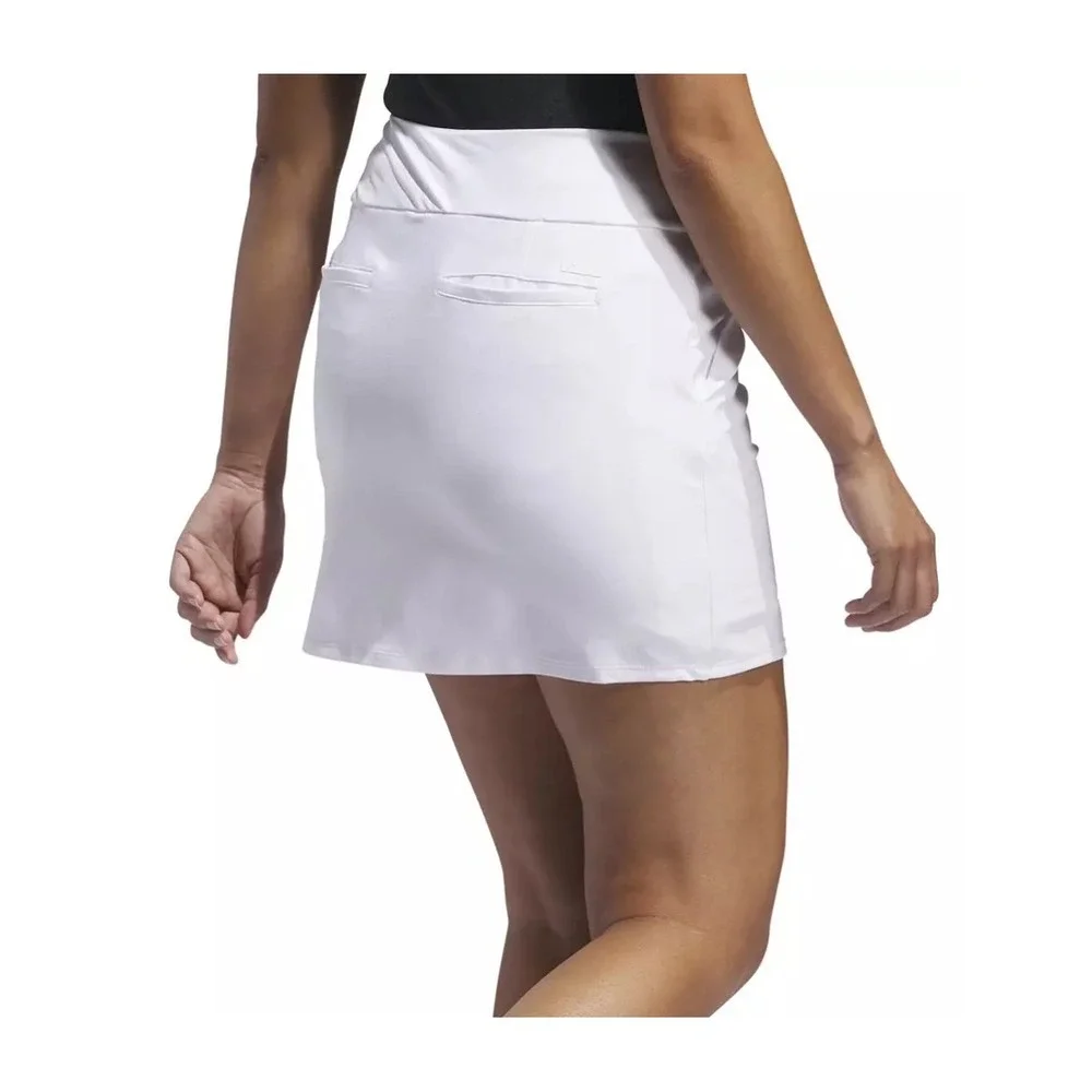 Adidas Primegreen Golf Skort Womens XL White Built In Shorts‎